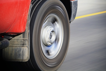 This photo of a truck in motion ... the goal of all drivers and companies engaged in commercial trucking is to stay in motion! ... was taken by Shannon Pifko of Grand Valley, Canada.